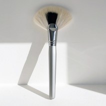 MIRAE 하이라이터 쉐딩 팬 브러쉬 천연모