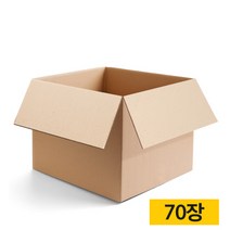 박스왕 중소형 종이 택배박스, 30호 260*260*260, 70장