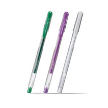 유니 유니볼 시그노 스탠다드 펜 UM-100 0.5mm, 0 혼합(0.7mm)녹1보1흰1, 1세트