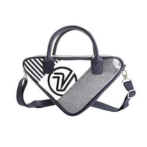 볼빅 여성 골프 글리터 배색 트라이앵글 토트백 VLBGJ201_NA, 사이즈