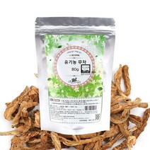 참건강마을 국산 유기농 무볶음차(무말랭이차) 80g, 3팩
