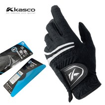 카스코정품 카스코 블랙 벨세무 골프장갑, 왼손