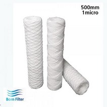 ForU214 500mm 1m 25개 생활용품 바운드필터 녹물제거필터 욕실보수용품, 상세페이지 참조