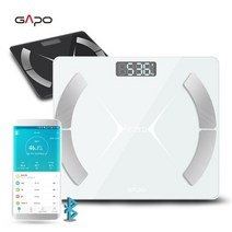 가포 핏제로 스마트 체중계 블루투스 어플연동 체성분 측정, 색상:05902 체중계 화이트, 상세 설명 참조