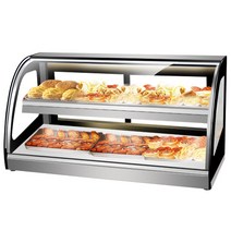 카운터탑쇼케이스 카페 제과 보온 냉장고 데스크 진열, B 1200x500x500mm