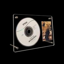 아크릴 CD 홀더 수납 보관 거치대 CD꽂이, CD1+포카1, CD 1+포카 1