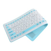 인터페이스 흰색 방수기능 Coms 키보드 실리콘 롤 USB