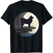 브랜드없음 American Eskimo Dog Fun Tee Shirt Cloud Spitz lover T