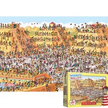 퍼즐피플 월리를찾아라 직소퍼즐, 월리를찾아라 아즈텍 1000P, 퍼즐유액 포함, 1000p