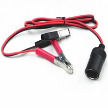 차량용 멀티 소켓 시거잭 자동차 배터리 터미널 클립 온 라이터 전원 어댑터 12v 캠핑 크리스마스 전원 어댑터 분배기 자동차 스타일링
