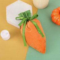 벨벳 부활절 귀여운 당근 선물 포장 가방 드롭 무 초콜릿 캔디 결혼식 생일 파티 장식, [01] as the picture shows, [07] 1