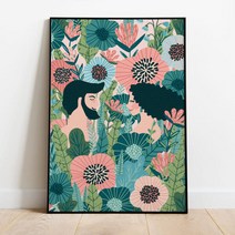 아트박스/스윔어바웃 명화그리기 유앤미 캔버스페인팅 유화그림 DIY, 유앤미 (MG100)