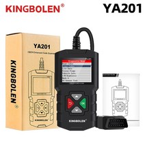 자동차 진단기 스캐너 Kingbolen ya201 obd2 eobd 코드 리더 전문 자동 엔진 체크 진단 도구 pk 출시 cr3001, 킹볼렌 ya201