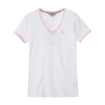 버버리 80356031 이퀘스트리언 캠브릿지 군마 로고 여성 반팔티