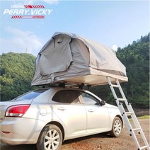 자동차 하드탑 루프탑텐트 오버랜드, 크림 화이트