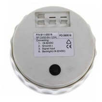 자동차속도계 UHD 헤드업디스플레이 호환 200 kmh 85mm 범용 속도 게이지 빨간색 백라이트 주행 거리계 해, 한개옵션0