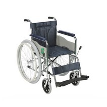 노인 스틸 등받이 접이식 장애인 휠체어, YCA-901FS, 1개