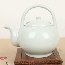 백자 손잡이 주전자 탕관 (700ml)