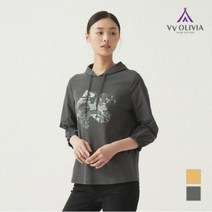 올리비아로렌 스트링 소매 후드 티셔츠 VVBALXF7161 NC창원점