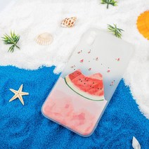 라이트앤 조개 소라 불가사리 세트 여름촬영소품, 파란색 모래 (500g)