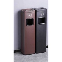 실외 재떨이 업소용 대형 공공구역 스텐 휴지통 야외, V