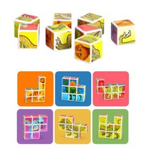 다양한 공룡그림맞추기 자석블록 마그네틱 아기장나감 유아장난감 EQ IQ