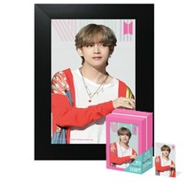 퍼즐피플 BTS 직소퍼즐 모음, 미니멀티 BTS 다이너마이트 뷔 108피스 액자포함(108피스자체제작블랙), 108p