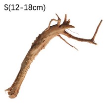 모스트리 분재 유목 활착 수족관 용품 자연 나무 줄기 마이크로 풍경 파충류 실린더 수조, s(12-18cm)