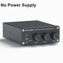 방송 음향 오디오 출력 증폭기 스피커fosi audio tb10a tpa3116d2 스테레오 수신기 2 channel mini hifi power amplifier audio, 협력사, 전원 공급 없이