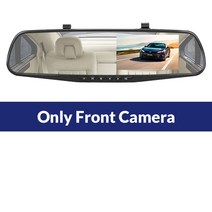 룸미러 블랙박스 4채널 무선 룸밀러 룸미러형 화물차 자동차 안드로이드, With 16G TF Card, No Rear Camera