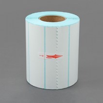 바코드 감열 롤라벨 1000매 100x30mm 우편 라벨스티커 라벨지 무지 감열지 산업용 인쇄 마트 물류