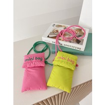 허니제이 / 레팬 폭신 폰홀더 미니 크로스백(2color)