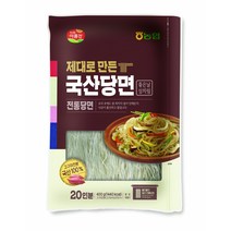 농협 아름찬 제대로 만든 국산 전통당면 400g*2개, 단품
