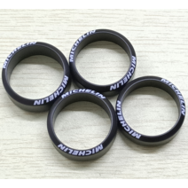 rc 바퀴 20mm/22mm 플랫 드리프트 타이어 미쉐린 RC 자동차 1/28 DriftArt2 교쇼 미니-Z XRX DRZ ATM Wltoy, 04 4Pcs Narrow 22mm, 한개옵션1