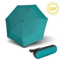 포커시스 [Knirps] 크닙스 X1 5단 접이식 우산_아쿠아 (7 Ribs) / 양산겸용 / KNS-9560101400