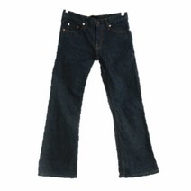 리바이스 인디고 데님 생지부츠컷데님 여자 4752