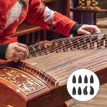 현 악기 고쟁 가야금 고문고 입문 전문가 용 Guzheng-핑거 네일 픽 프로텍터 액세서리 도구 악기 구친 피, 01 2.3x1.2cm