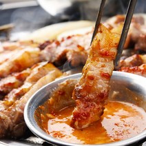 HACCP 인증 돼지고기 지리산 흑돼지 삼겹살 1kg 버크셔K, 1개