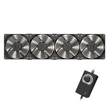 zezzio 120mm 강력한 팬 고속 풍량 서버 냉각 시스템 3000rpm 220v btc 광부 워크스테이션 캐비닛 팬, 6 팬, 플러그