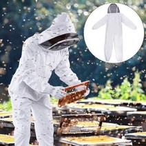 벌집제거복 말벌 양봉옷 벌초복 방충 장수말벌 장갑 안전복전문 전신 정장 안티 꿀벌 베일 후드 모자 샴 의류 장비, 협력사, XXL