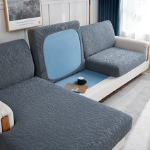 패브릭 가죽 인조 소파 자카드 방수 소파 좌석 쿠션 커버 애완 동물을위한 가구 수호자 키즈 스트레치 빨, 03 C_01 1-1pcs