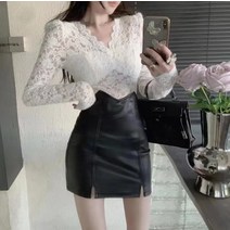 간절기 화이트 퍼프 블라우스 여성기모티셔츠 체크 리본블라우스 스퀘어넥 여성블라우스쇼핑몰 예쁜블라우스 플라워블라우스 크롭 패턴