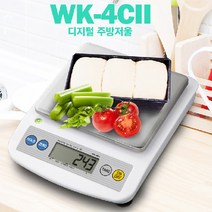 카스 전자저울 WK-4C 스텐레스짐판 5kg(1g)