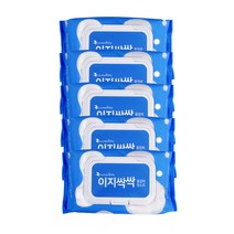 이지싹싹 물걸레청소포 NEW 시즌2 캡형 청소포/교체형걸레, 5개