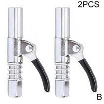 구리스 펌프 주입기 공기 수동 전기 그리스 건 커플러 용 헤비 듀티 퀵 릴리스 그리스, 2개