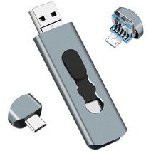 32GB USB 3.0 플래시 드라이브 3-in-1 포토 스틱 안드로이드 폰용 BorlterClamp OTG 썸 드라이브 메모리 스틱 삼성 갤럭시 PC 등을 위한 3포트 (, 256 GB