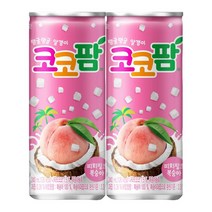해태음료 해태 피치핑크 복숭아 코코팜 240ml, 48개
