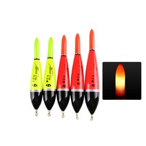 눈부셔 고추 전자막대찌 바다낚시찌 낚시용품 전자찌, 형광-1.5호, 색상:형광-1.5호