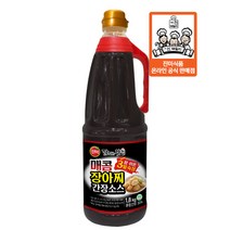 진미 잘되는맛집 매콤 장아찌 간장소스, 1.8kg, 1개