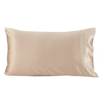 Lilysilk UK2005-04-5075 100% 멀베리 실크 베개 커버 터스 25 Momme 퀸/50.8cm x 76.2cm20인치 30인치 커피 134484